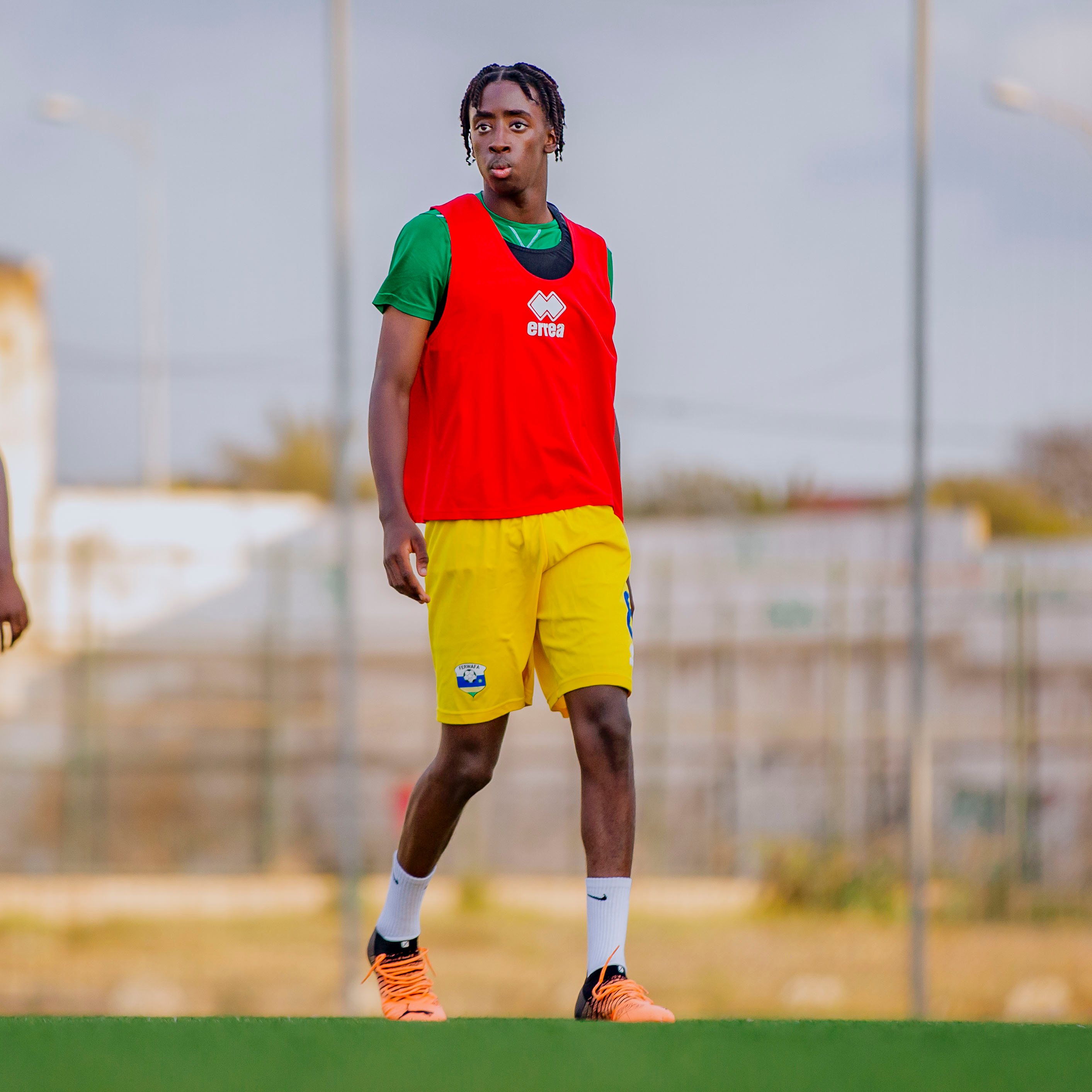 Hakim Sahabo ukinira Lille yo mu Bufaransa yagkoze imyitozo ya mbere mu Mavubi