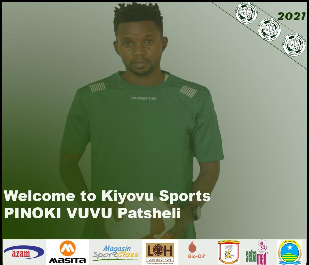 Kiyovu Sports yahaye ikaze Pinoki Vuvu Patsheli