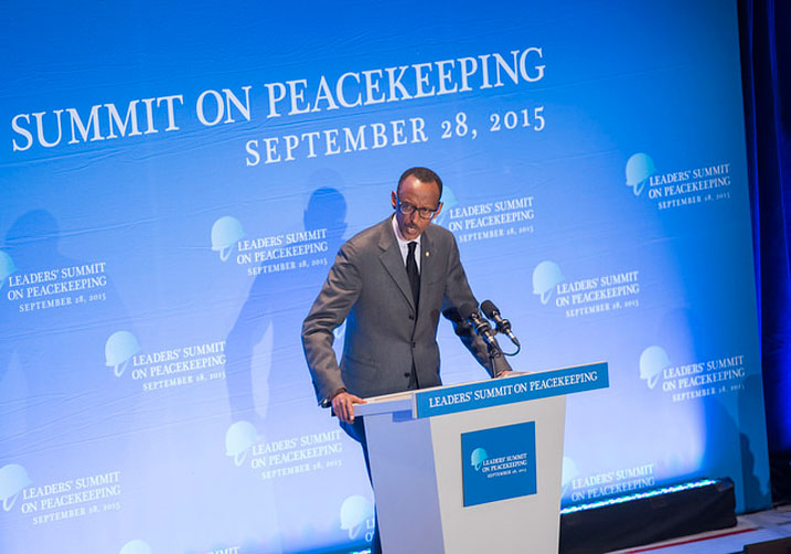 Perezida Kagame yabwiye abari mu nama ya Loni ko hakenewe ubufatanye kugira ngo intege z'iterambere rirambye zigerweho.