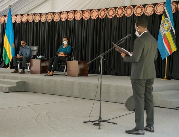 Amavubi yageze muri 1/4 cya CHAN iheruka, bituma Perezida wa Republika ayakira anayashimira uko yitwaye