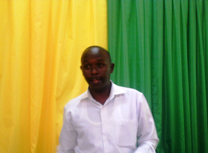 Bizimana avuga ko imihigo ikiri hasi ari iyahuye n'imbagamizi zitandukanye n'itarageza igihe cyo gushyirwa mu bikorwa.