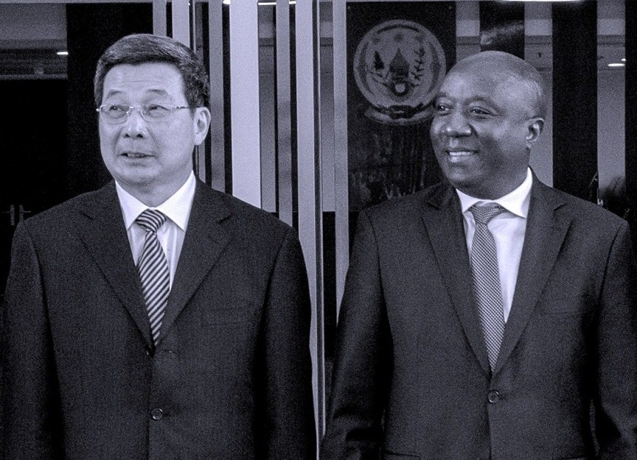Minisitiri w'Intebe Dr Ngirente yakira Minisitiri Zhuang Rongwen w'u Bushinwa