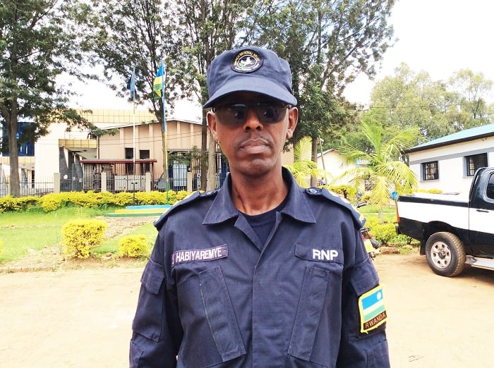 CIP Habiyaremye ashimira abaturage bagira uruhare mu gutanga amakuru ku bakekwaho ibyaha