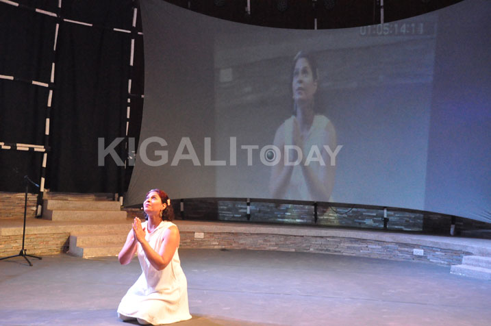 Uyu wo mu gihugu cya Misiri yakinnye umukino bise "Amina's Stories"./Foto: Sabiiti Daniel