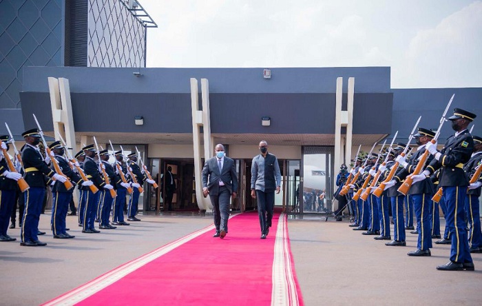 Perezida Kagame yaherekeje Touadéra wasoje uruzinduko rwe mu Rwanda