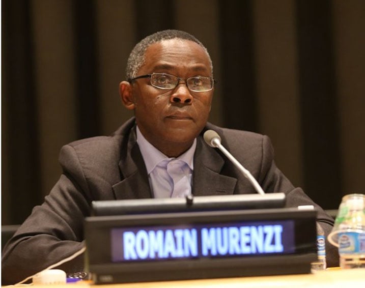 Prof Romain Murenzi wavuze bwa mbere muri iyi nama konta bigisha ubumenyi bw'ikirenga mu ikoranabuhanga Afurika ifite