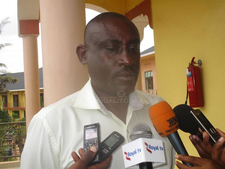 Dr Rutaganira Wilson ushinzwe ubworozi bw'amafi muri RAB