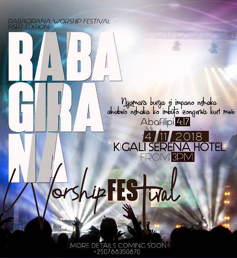 Umuryango Christian Communication irategura igitaramo yise “Rabagirana Worship Festival”, 