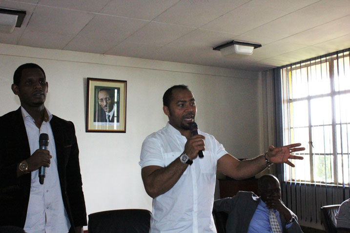 Ramsey Nouah yasabye abakinnyi ba filimi mu Rwanda kudashaka inyungu za vuba.