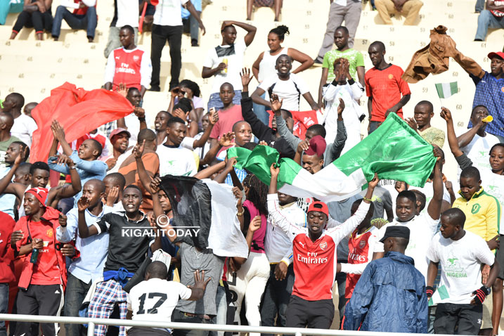 Mu buryo bweruye, abafana ba APR Fc bari baje gushyigikira Rivers United