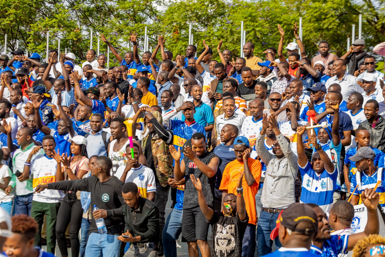 Abafana ba Rayon Sports bari bitabiriye ku bwinshi