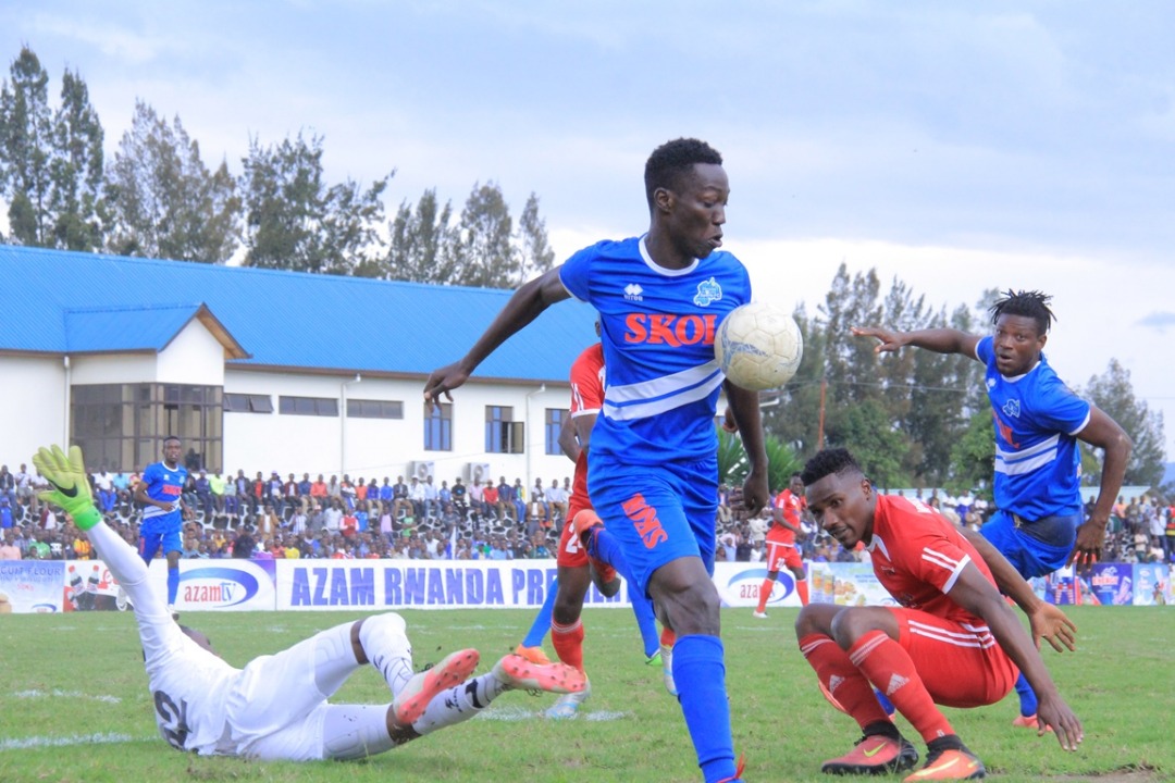 Bimenyimana Bonfils Caleb wari watsinze igitego mu mukino ubanza ntakibarizwa muri Rayon Sports