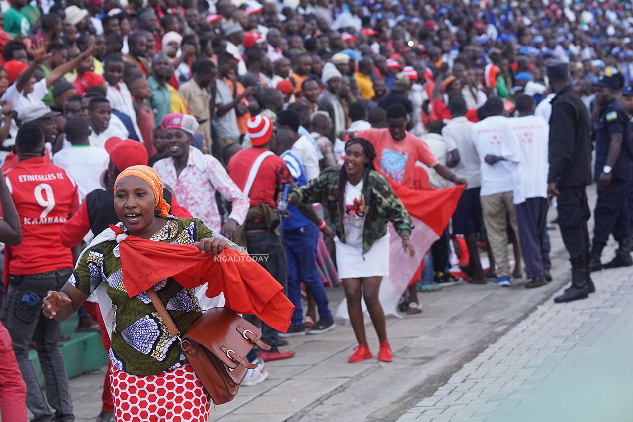 Abafana ba Etincelles mu byishimo byinshi kuri Stade ya Rubavu