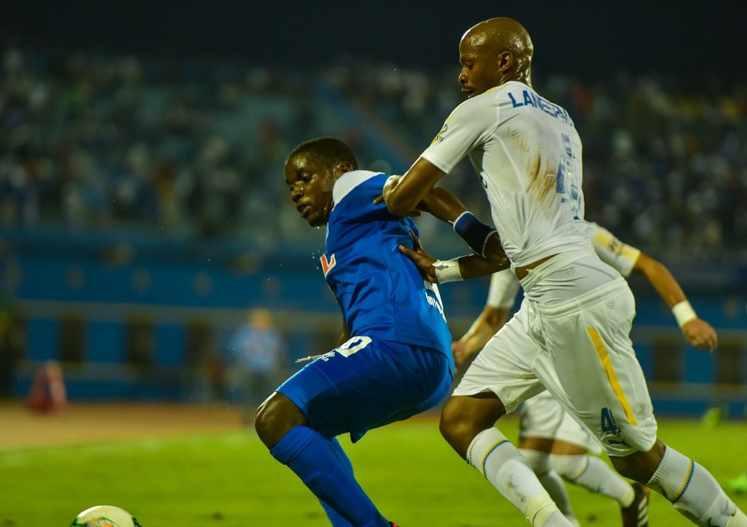 Nahimana Shassir ahanganye n'abakinnyi ba Mamelodi