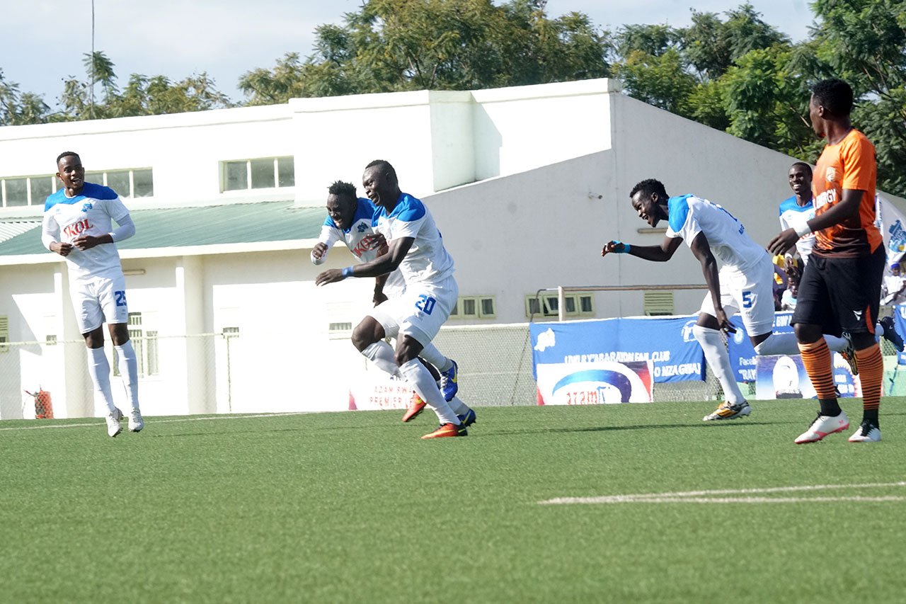 Diarra yishimira igitego cye cya mbere