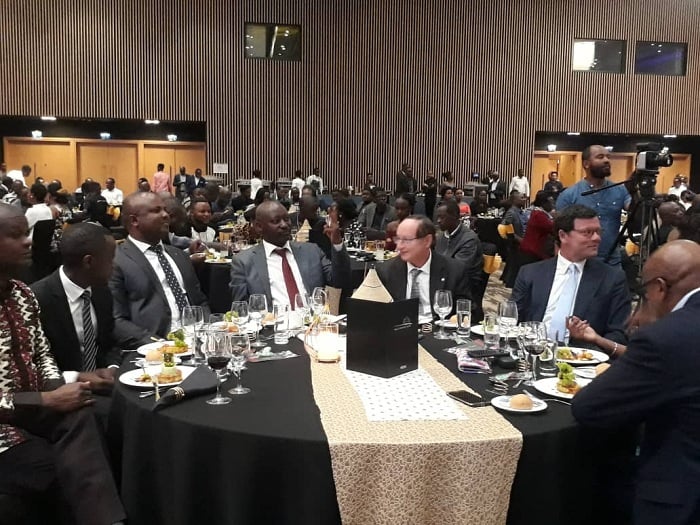 Umuhango warimo no gusangira ifunguro rya nimugoroba(gala dinner) witabiriwe na bamwe mu bahagarariye ibihugu byabo mu Rwanda, kugira ngo bajye kureshya abaturage b