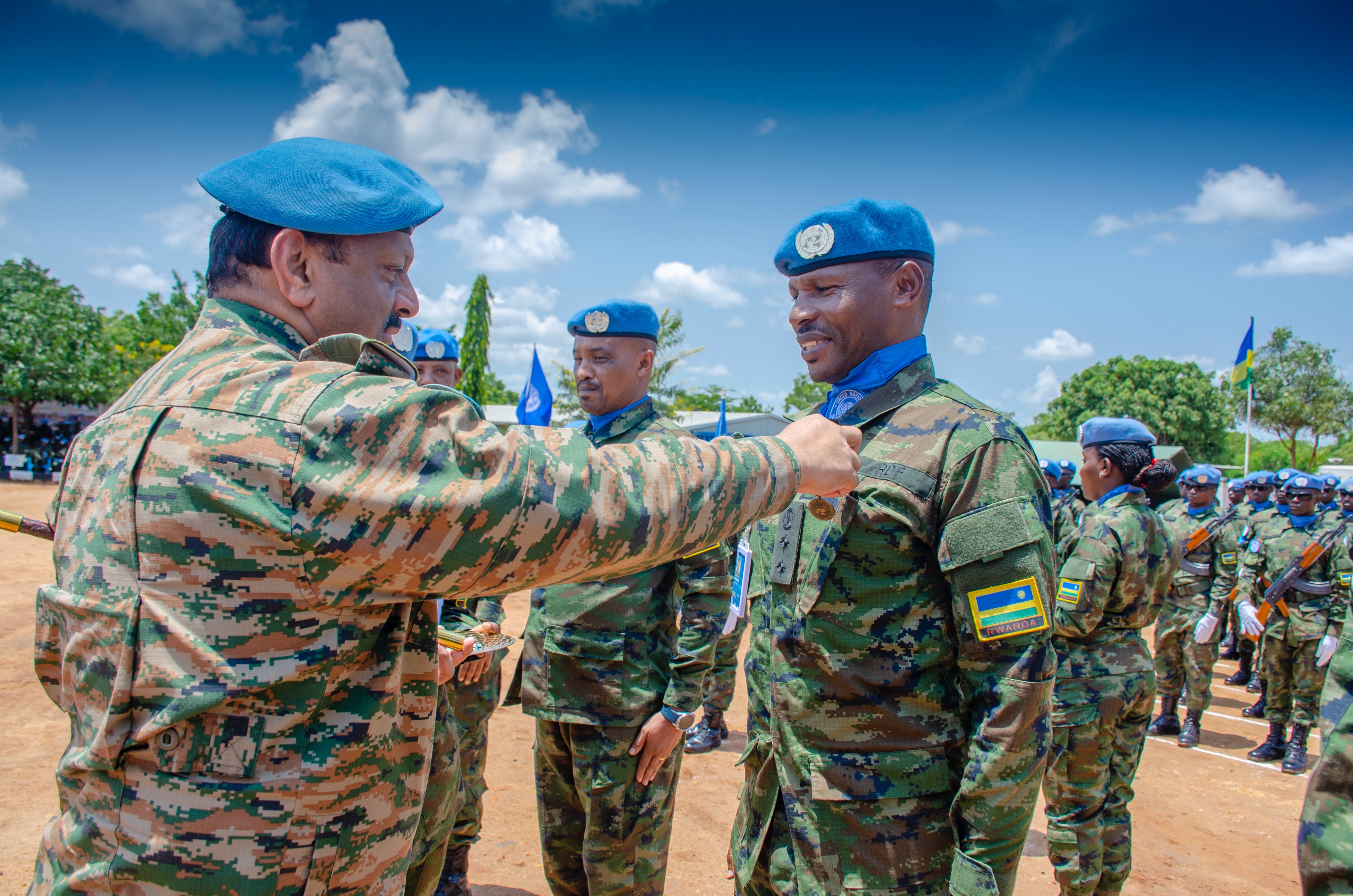 Ingabo z'u Rwanda zashimiwe umusanzu zigira mu kurinda amahoro n'uumutekano