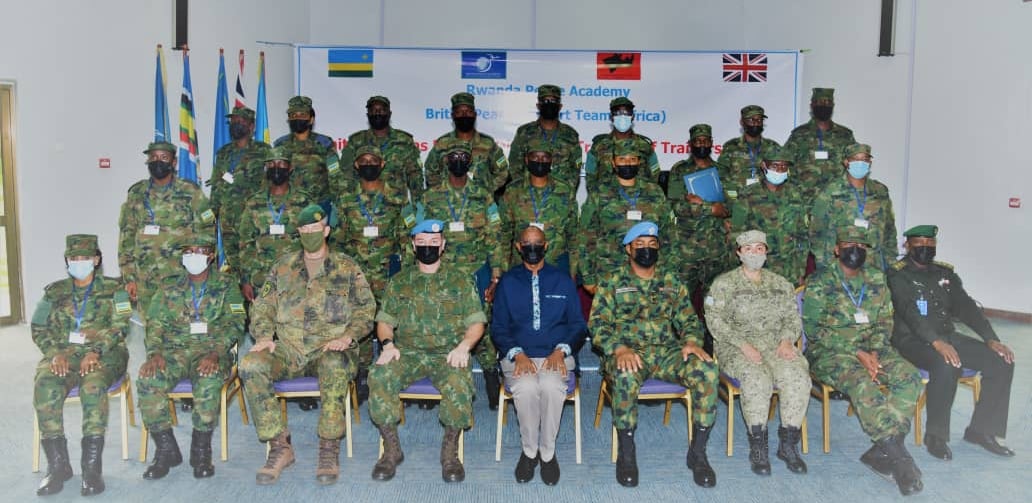Abahuguwe uko ari 20 baturutse mu Ngabo za RDF, bayasoje bafite ubunararibonye mu guhugura abandi kuba Indorerezi mu butumwa bw