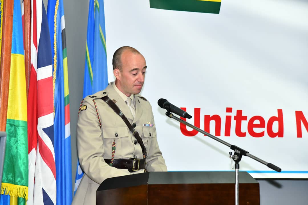 Major Terey Williams yashimye umuhate w'u Rwanda mu kunoza ubutumwa bw'amahoro