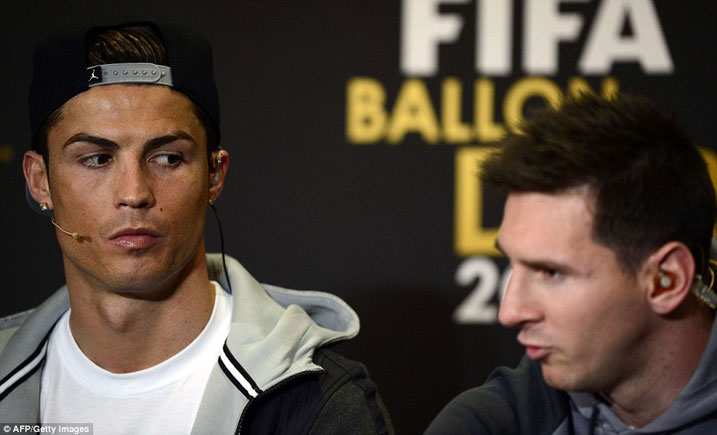 Ronaldo na Messi bahora bahanganye ariko ngo ntibashaka kubyerekana.
