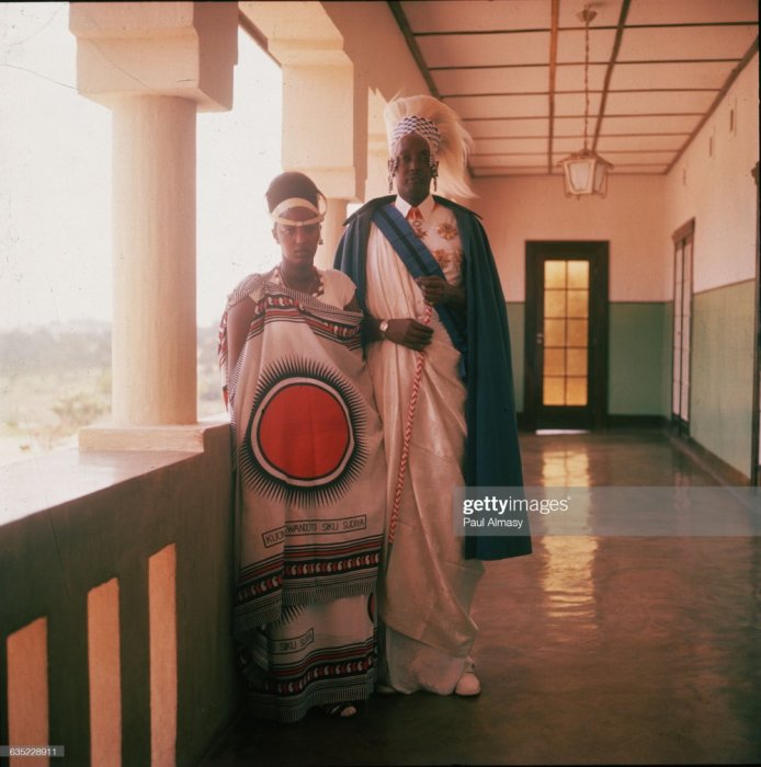 Rosalie Gicanda n'Umwami Mutara III Rudahigwa