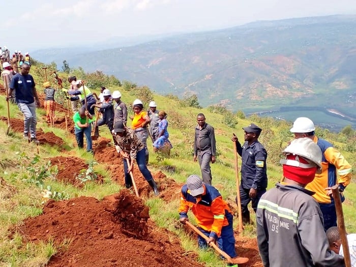Mu Karere ka Rulindo bacukuye n'imirwanyasuri