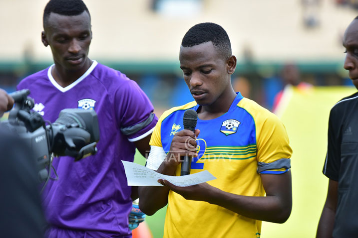 Rusheshangoga asoma ubutumwa bujyanye no kwibuka