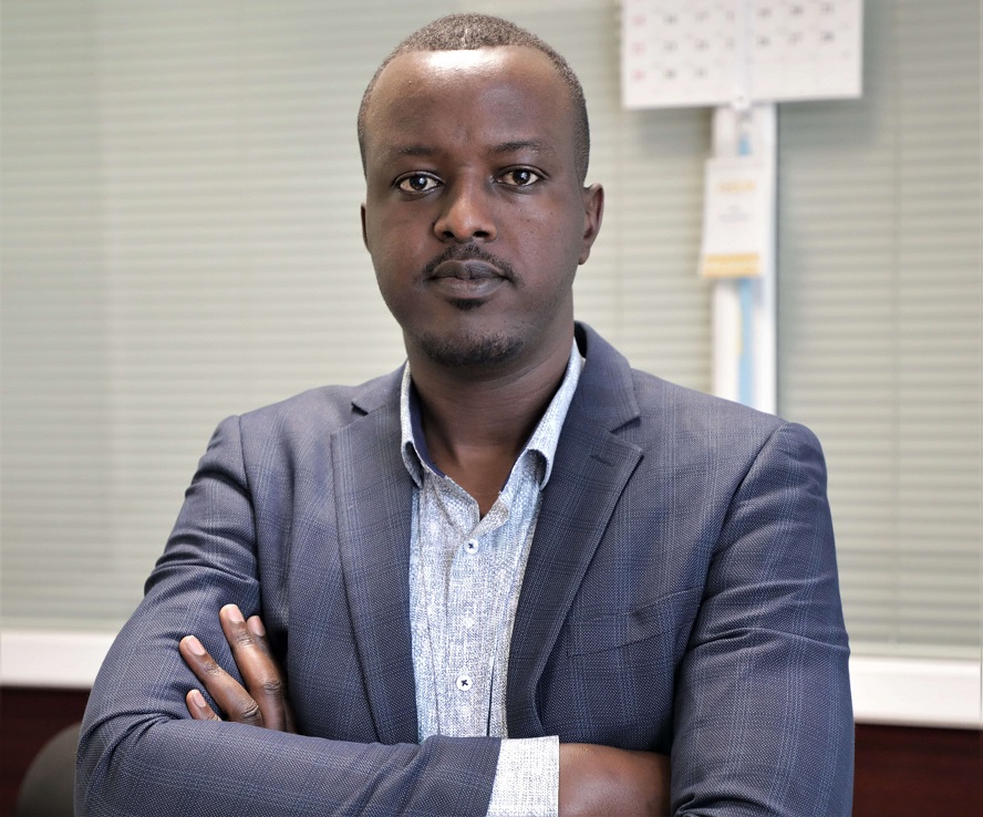 Rutagengwa Alexis, Umuyobozi w'Ishami rishinzwe Imikoreshereze y'Ubutaka n'Ibishushanyo Mbonera mu Kigo cy'Igihugu gishinzwe Ubutaka
