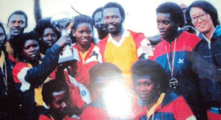 Rutsindura Alphonse (hagati wambaye umupira w'umuhondo) ni we uzaba yibukwa ku nshuro ya 15