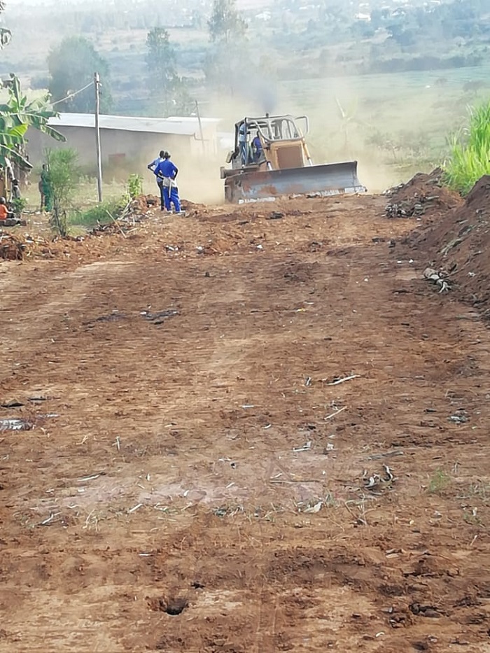 Mu gutunganya site hashyirwamo n'imihanda