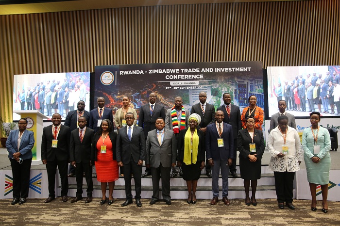 U Rwanda na Zimbabwe basanzwe bafitanye umubano mwiza 