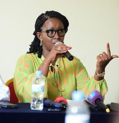 Haguma Natacha avuga ko hari byinshi Abanyarwanda bazungukira muri iri murikagurisha