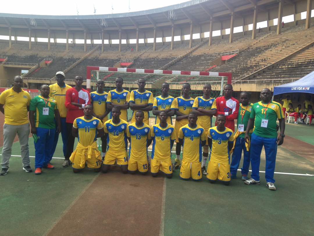 Ikipe y'igihugu ya Handball y'abatarengeje imyaka 20 iri Uganda