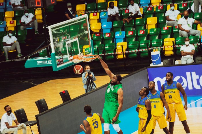 Afrobasket2021: Nigeria yatsinze u Rwanda amanota 83 kuri 62 (Amafoto
