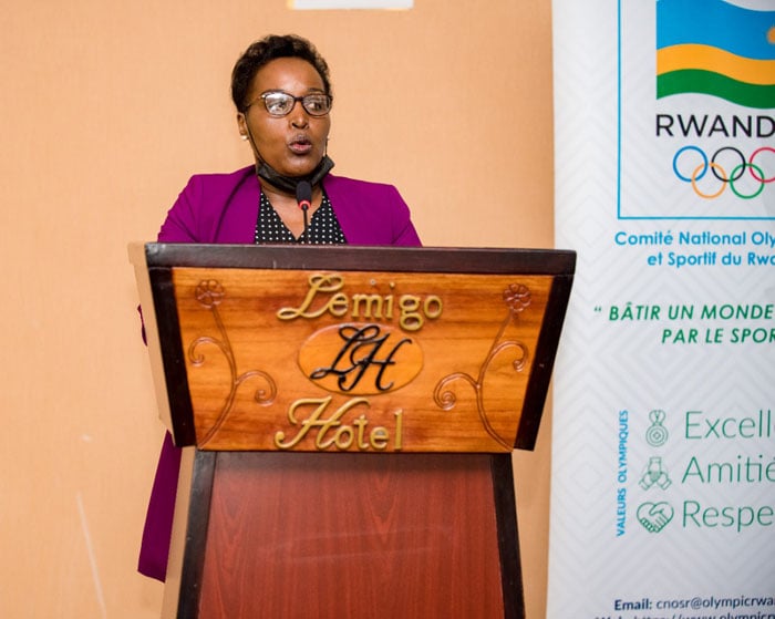 Madamu Rwemalika Felicitée wari Perezida w