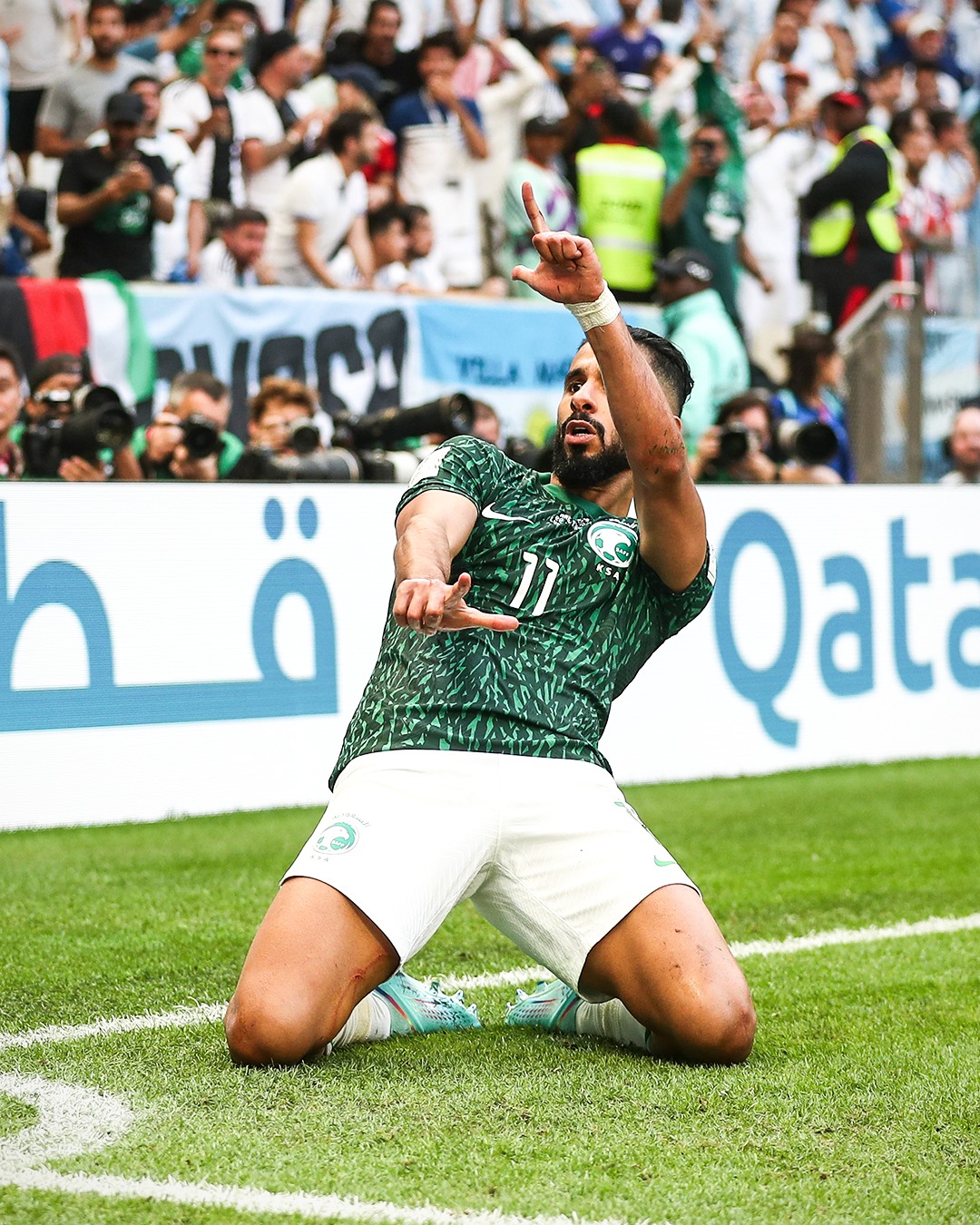 Saleh Al Shehri watsinze igitego cya mbere cya arabie saoudite