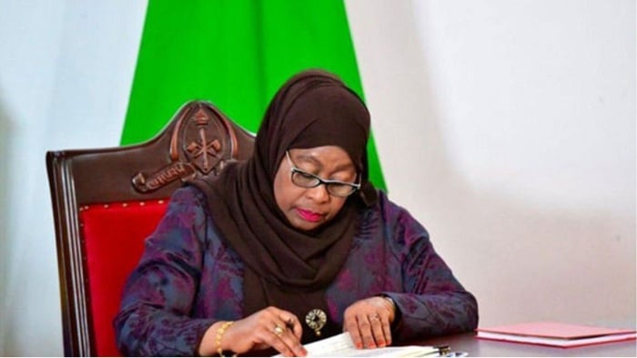  Perezida Samia Suluhu wa Tanzania