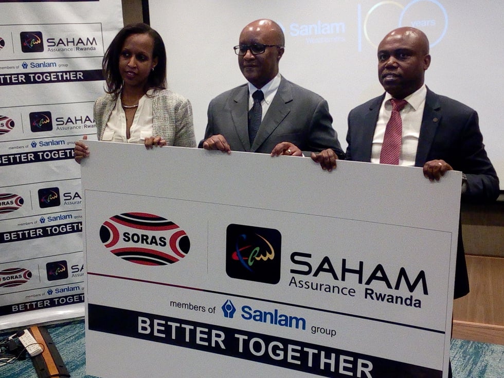 SANLAM yaguze SORAS na SAHAM bisanzwe bikorera mu Rwanda iby