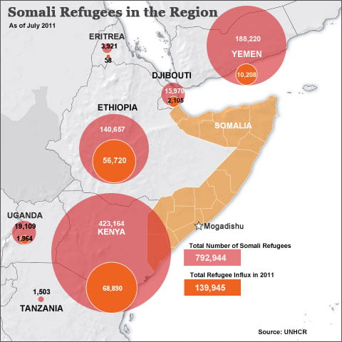 Impunzi za Somaliya n