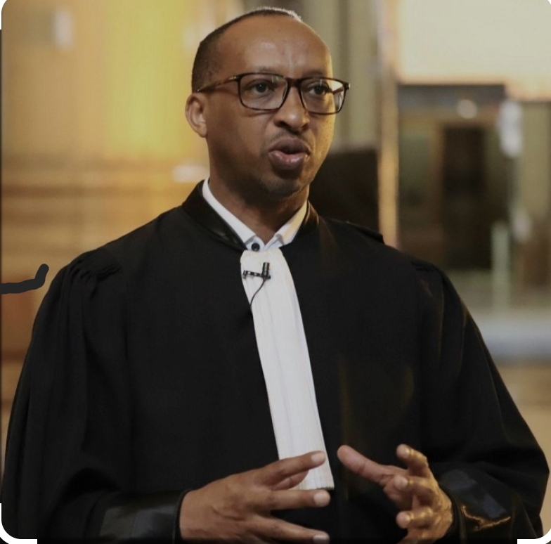 Me André Karongozi wunganira abagerera indishyi mu rubanza rwa Nkunduwimye Emmanuel 
