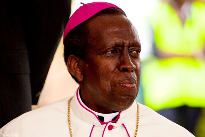 Musenyeri Smaragde Mbonyintege avuga ko Kiliziya Gatolika izongera igasaba imbabazi.