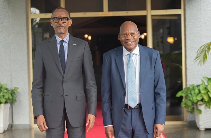 Perezida Kagame na Dr. Iyamuremye Augustin watorewe kuyobora Sena