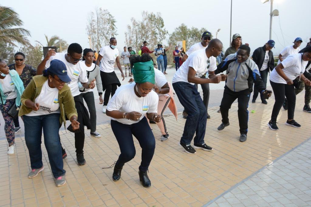 Kwizihiza Umunsi Mpuzamahanga w'Abagore byanaranzwe no gusabana no gucinya akadiho