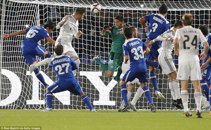 Sergio Ramos ni we waraye afunguye amazamu.