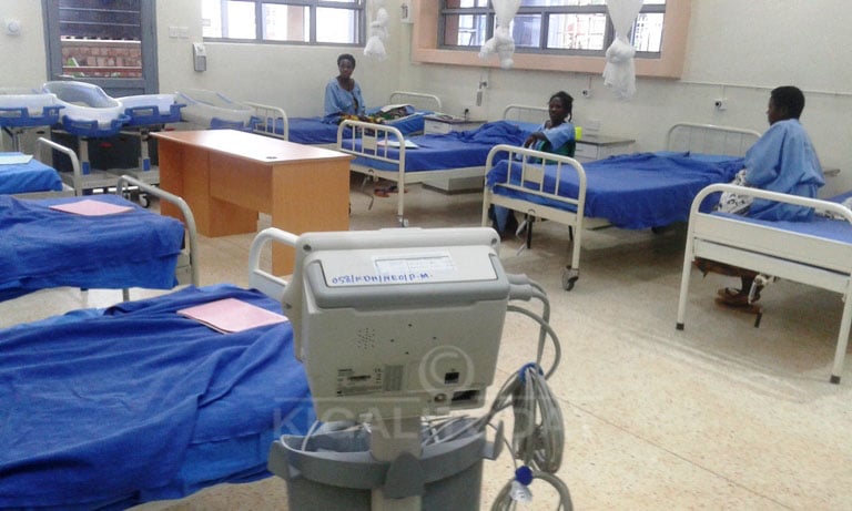 Serivise ya néonatologie mu bitaro bya Kirehe igizwe n'ibyumba byakira abana bafite ibizazo binyuranye
