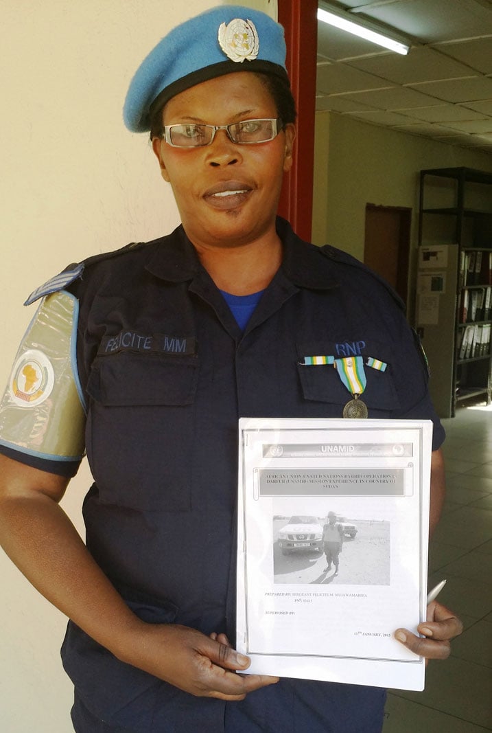 Sgt Mujawamariya Felicite.