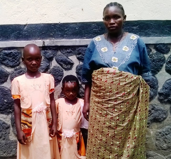 Sgt Nyirakamana Jacqueline umufasha wa Lt Col Nibabaza batashye mu Rwanda