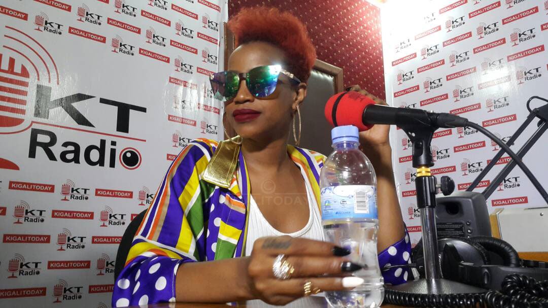 Sheebah Karungi muri Studio ya KT Radio 