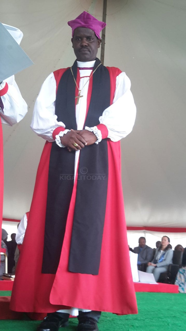 Rev. Samuel Mugiraneza Mugisha wabaye umwepiskopi wa Diyosezi ya Shyira 