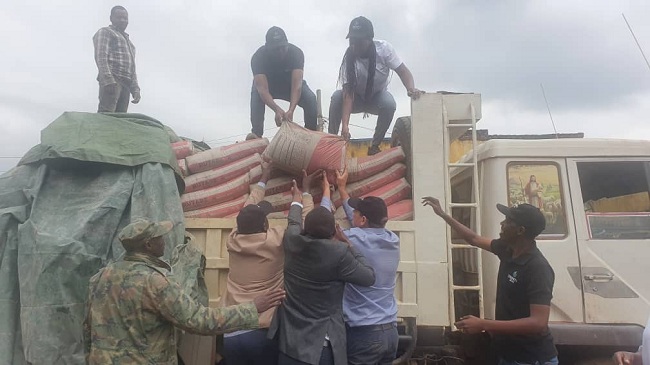 Ni Sima izifashishwa mu kubakira imiryango 119 yasenyewe n'ibiza